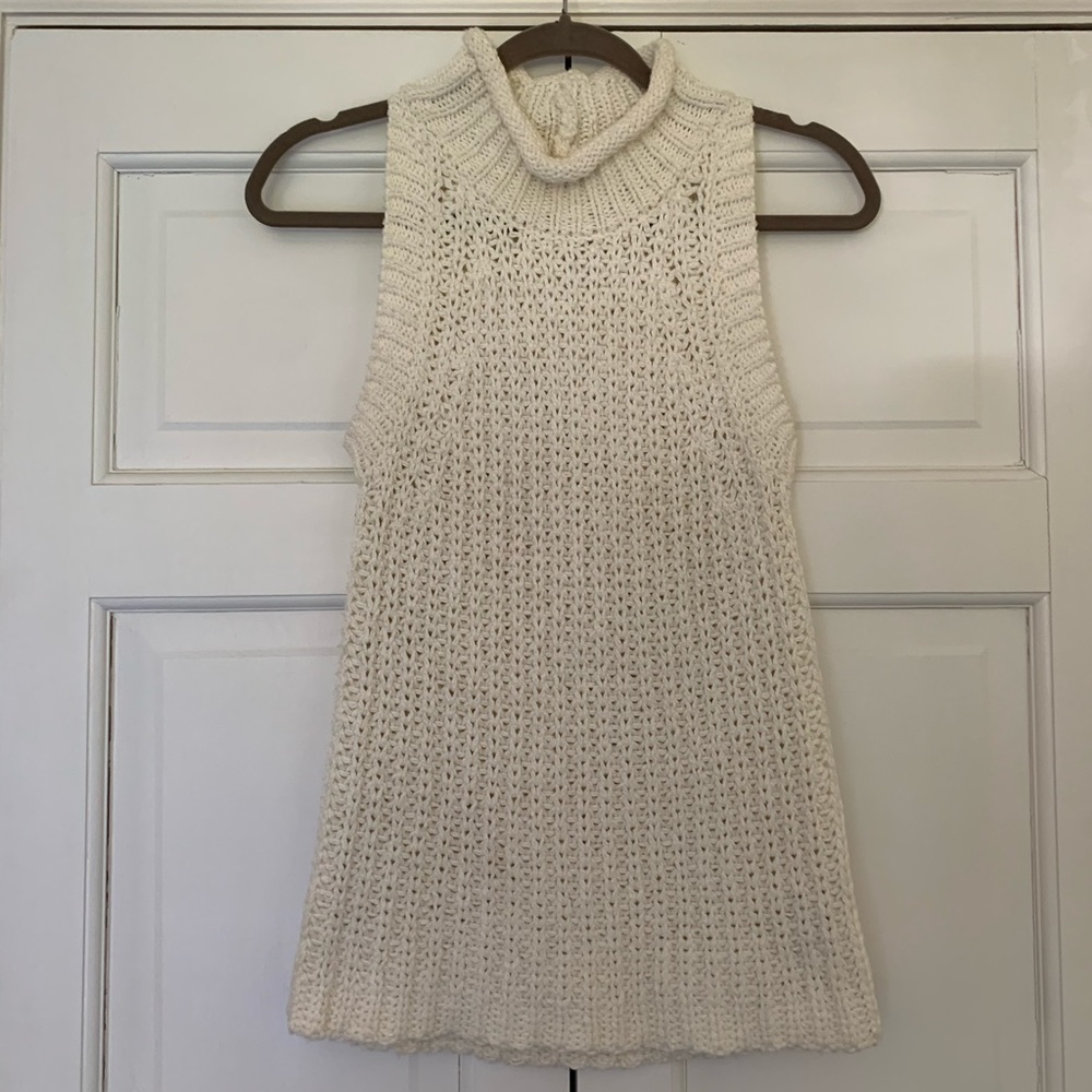 MOTH Mock Neck Sweater Tank
